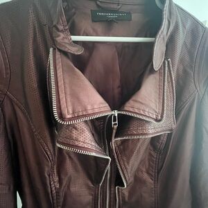 Forever Unique Women's Maroon Jacket